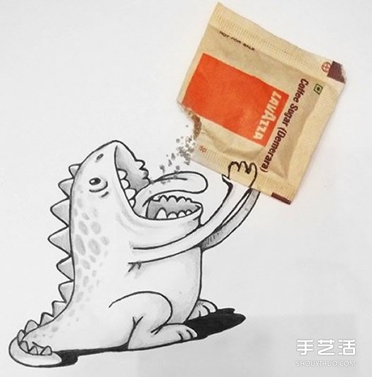 二次元和三次元結(jié)合 DIY充滿童趣的漫畫圖片 -  itrip.net.cn