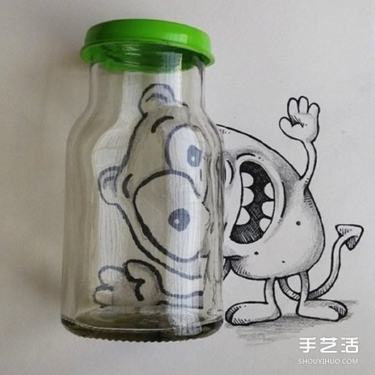 二次元和三次元結(jié)合 DIY充滿童趣的漫畫圖片 -  itrip.net.cn