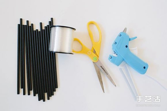吸管掛飾手工DIY 立方體掛飾用吸管制作 -  itrip.net.cn