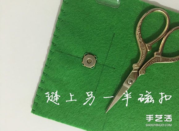 簡約不織布零錢包教程 手工布藝卡包制作圖解 -  itrip.net.cn