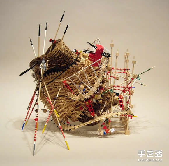 如果氣象圖中的風(fēng)暴變成實體立體雕塑作品 -  itrip.net.cn