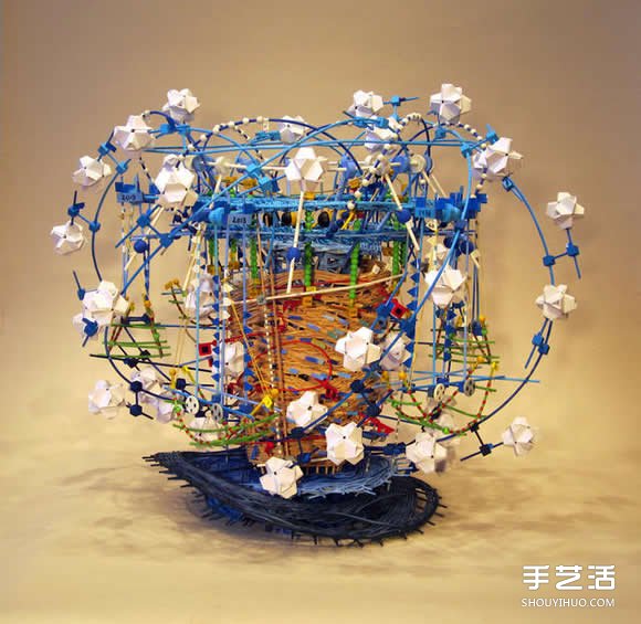 如果氣象圖中的風(fēng)暴變成實體立體雕塑作品 -  itrip.net.cn