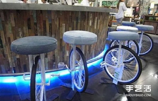 廢舊自行車改造小制作 自行車廢物利用創(chuàng)意 -  itrip.net.cn