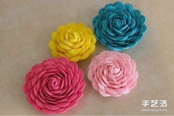 利用不織布花邊DIY制作漂亮的花朵發(fā)夾發(fā)飾 -  itrip.net.cn