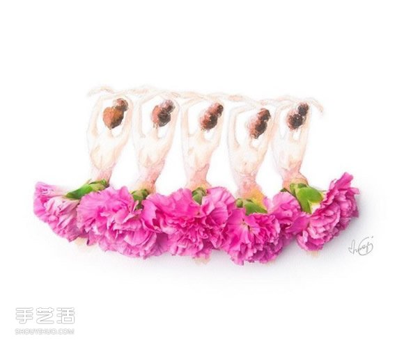 極雅藝術(shù)！用水彩讓花朵變身禮物在紙上綻放 -  itrip.net.cn