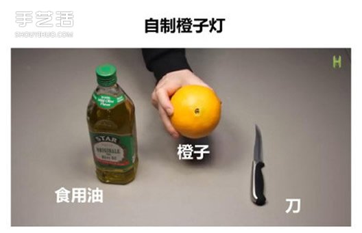 橙子燈的做法圖片 橙子制作小夜燈的方法圖解 -  itrip.net.cn
