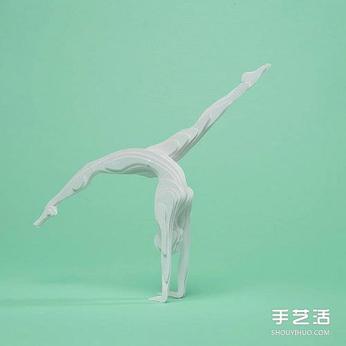 紙雕人偶：一百多張紙層層堆疊成立體紙雕作品 -  itrip.net.cn