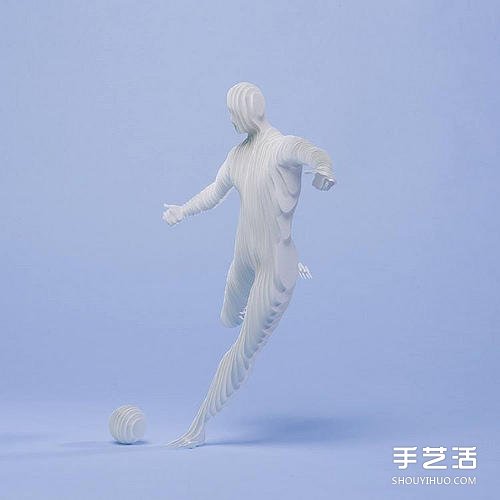 紙雕人偶：一百多張紙層層堆疊成立體紙雕作品 -  itrip.net.cn