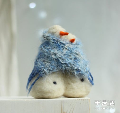 治愈系羊毛氈作品 可愛(ài)萌化人心的手作圖片 -  itrip.net.cn