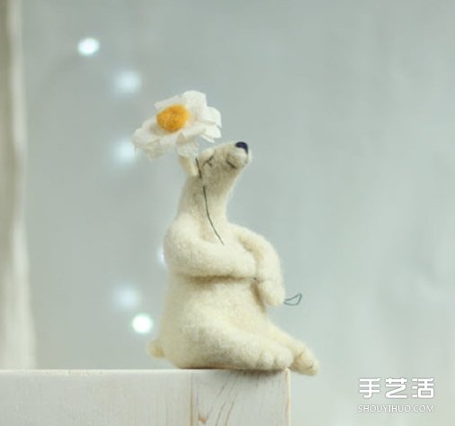 治愈系羊毛氈作品 可愛(ài)萌化人心的手作圖片 -  itrip.net.cn