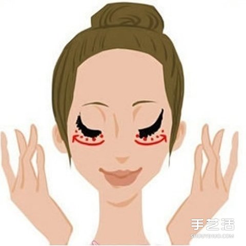 使用眼霜時正確的按摩方法 輕松擺脫黑眼圈 -  itrip.net.cn