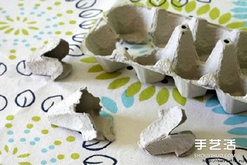 蛋托玫瑰花裝飾手工制作 即使婚禮上都可以用 -  itrip.net.cn