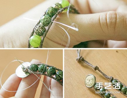 簡(jiǎn)約民族風(fēng)串珠手鏈DIY制作教程 簡(jiǎn)單易學(xué)哦！ -  itrip.net.cn