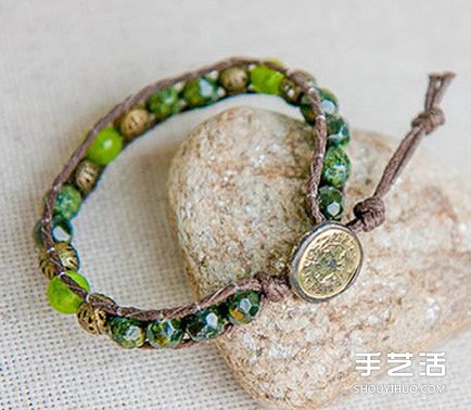 簡(jiǎn)約民族風(fēng)串珠手鏈DIY制作教程 簡(jiǎn)單易學(xué)哦！ -  itrip.net.cn
