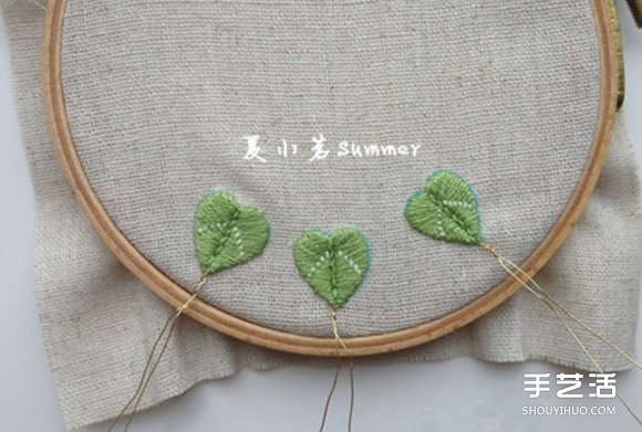 可愛小清新刺繡三葉草戒指DIY 戴著美呆啦~ -  itrip.net.cn