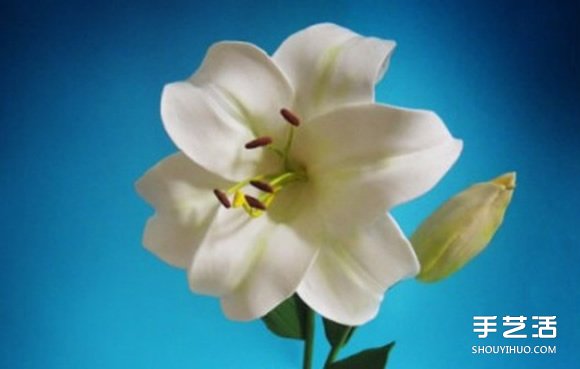 超輕粘土百合花制作教程 逼真的手工花卉DIY -  itrip.net.cn