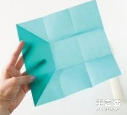 如何折方形紙盒的方法 方形盒子的折法圖解 -  itrip.net.cn