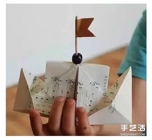 輪船的折疊方法圖解 簡(jiǎn)單兒童折紙輪船教程 -  itrip.net.cn