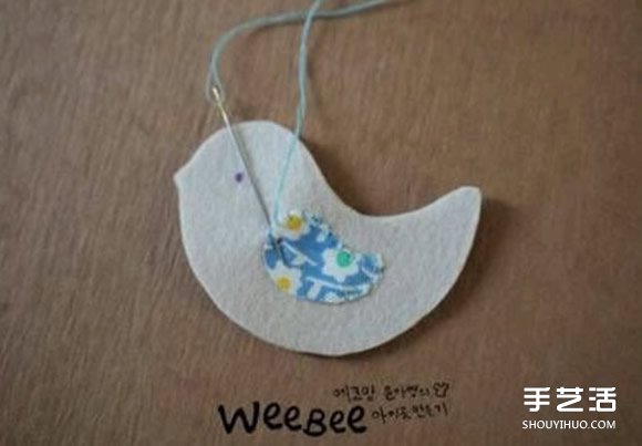 不織布鳥籠制作圖解 手工布藝鳥籠掛飾DIY教程 -  itrip.net.cn