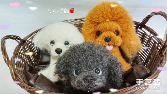 超細(xì)膩的羊毛氈動(dòng)物圖片 根本就是有生命啊! -  itrip.net.cn