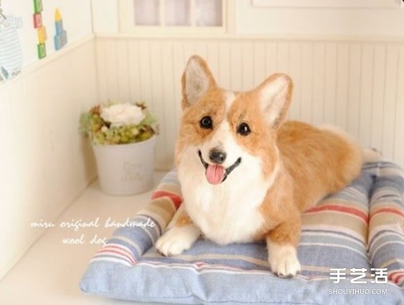 超細(xì)膩的羊毛氈動(dòng)物圖片 根本就是有生命啊! -  itrip.net.cn