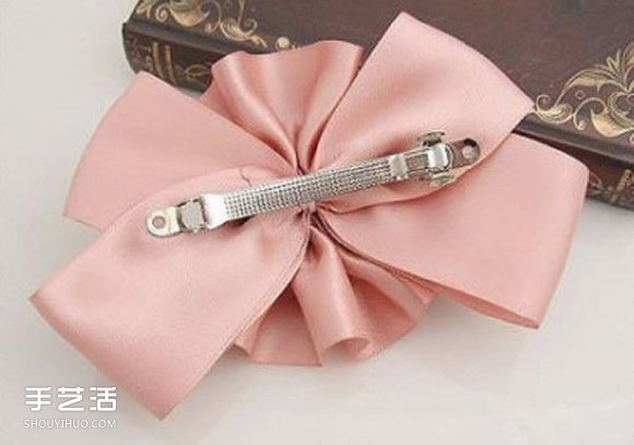 自制緞帶花發(fā)卡的方法 好搭緞帶花朵發(fā)飾DIY -  itrip.net.cn