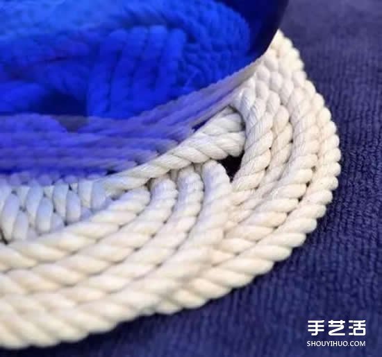 如何用麻繩制作杯墊教程 自制麻繩杯墊方法圖解 -  itrip.net.cn