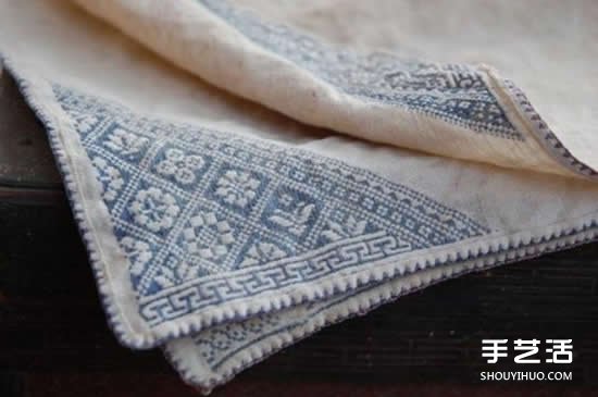 什么是刺子繡 一組日本簡樸刺子繡作品圖片 -  itrip.net.cn