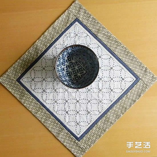 什么是刺子繡 一組日本簡樸刺子繡作品圖片 -  itrip.net.cn
