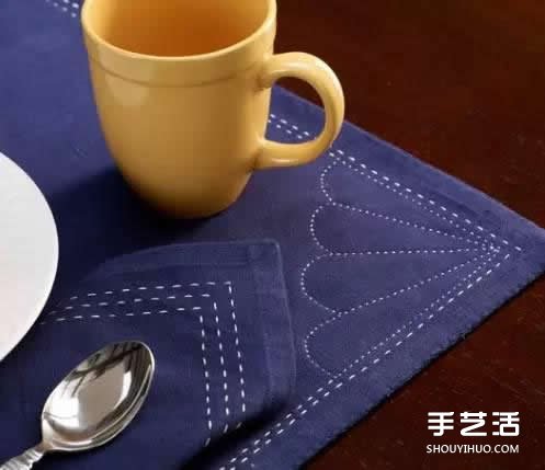 什么是刺子繡 一組日本簡樸刺子繡作品圖片 -  itrip.net.cn