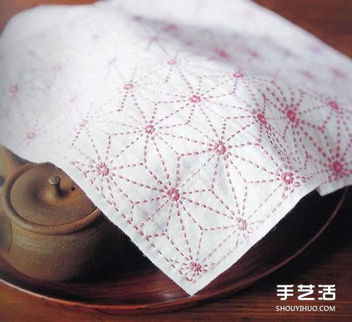 什么是刺子繡 一組日本簡樸刺子繡作品圖片 -  itrip.net.cn