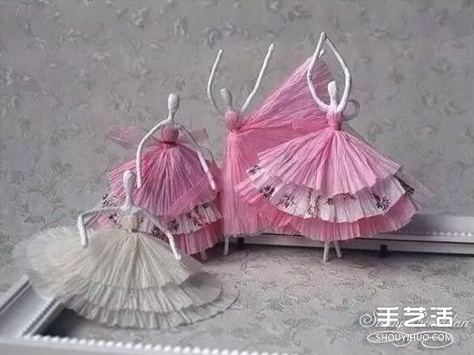 如何用餐巾紙折紙小人 紙巾折芭蕾舞演員的方法 -  itrip.net.cn
