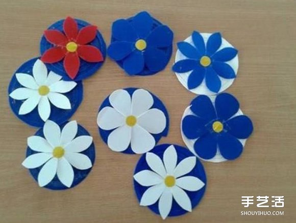 幼兒手工教程：簡(jiǎn)單又好玩的剪紙彈簧花小制作 -  itrip.net.cn