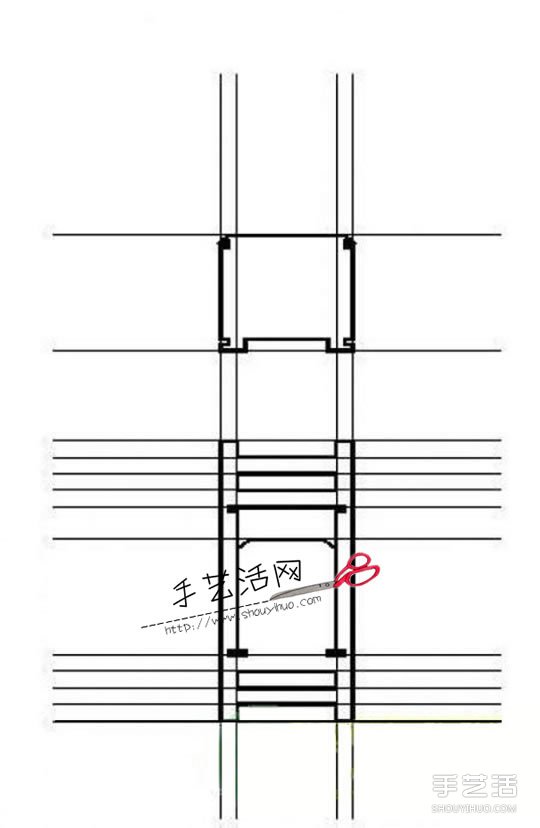 洗潔精瓶子廢物利用DIY制作迷你椅子模型 -  itrip.net.cn