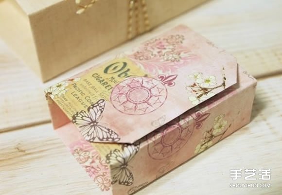 簡單折紙禮物盒圖解 長方形禮品盒的折法 -  itrip.net.cn