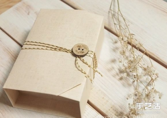 簡單折紙禮物盒圖解 長方形禮品盒的折法 -  itrip.net.cn