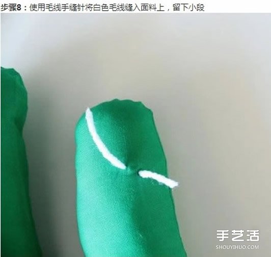 不織布仙人掌抱枕的制作方法詳細圖解教程 -  itrip.net.cn