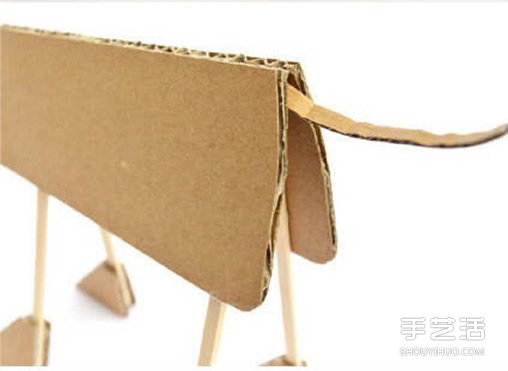 站立的小貓手工制作 幼兒制作小貓的方法教程 -  itrip.net.cn