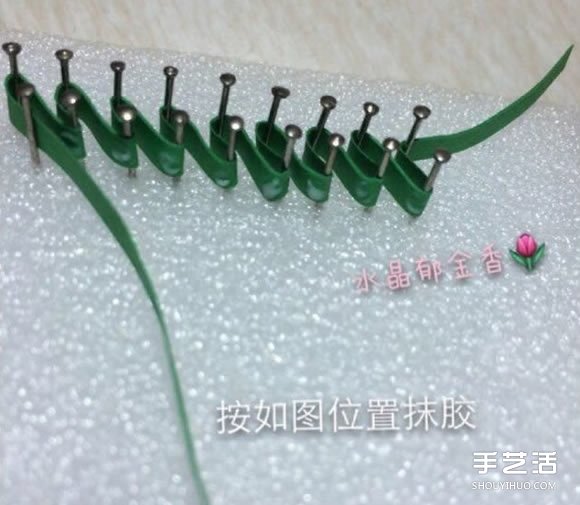 如何衍紙麥穗的方法 手工制作卷紙麥穗圖解 -  itrip.net.cn