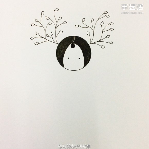 美麗女孩彩鉛畫(huà)的畫(huà)法 彩色鉛筆畫(huà)女孩教程 -  itrip.net.cn