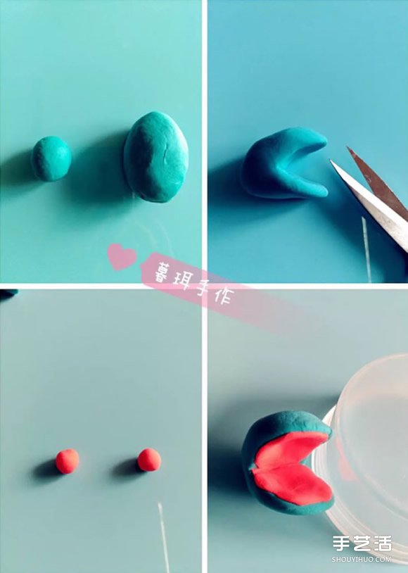 超輕粘土霸王龍制作教程 可愛恐龍DIY圖解 -  itrip.net.cn