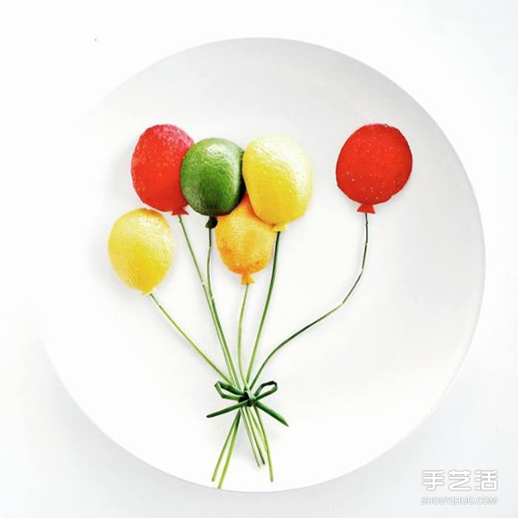 盤子上的藝術(shù)創(chuàng)作 創(chuàng)意DIY讓食材擺出美麗圖案 -  itrip.net.cn