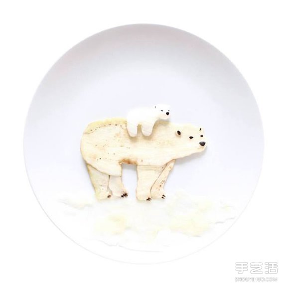 盤子上的藝術(shù)創(chuàng)作 創(chuàng)意DIY讓食材擺出美麗圖案 -  itrip.net.cn