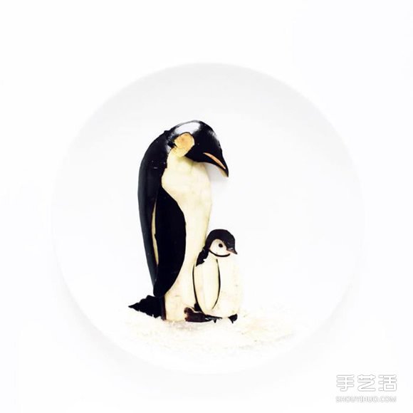 盤子上的藝術(shù)創(chuàng)作 創(chuàng)意DIY讓食材擺出美麗圖案 -  itrip.net.cn