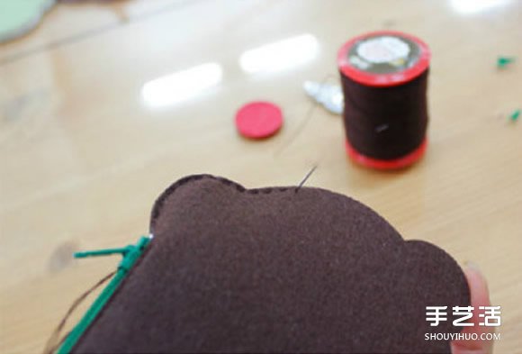 不織布冰激凌零錢包制作 手工布藝零錢包DIY -  itrip.net.cn