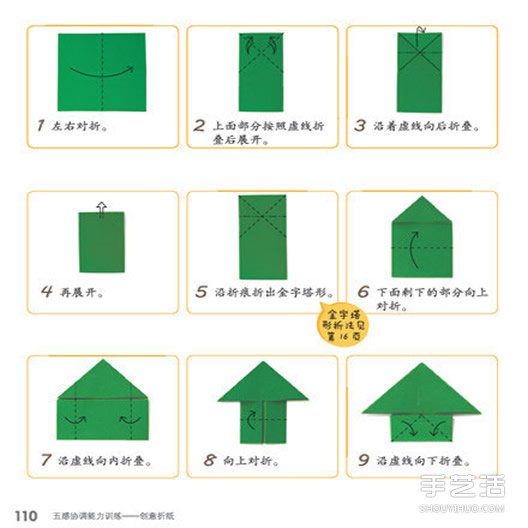 會(huì)跳的青蛙怎么折圖解 會(huì)跳的青蛙折紙步驟 -  itrip.net.cn