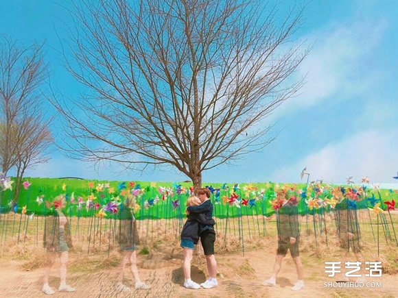 韓式肉麻情侶照相姿勢 韓國情侶攝影姿勢圖片 -  itrip.net.cn