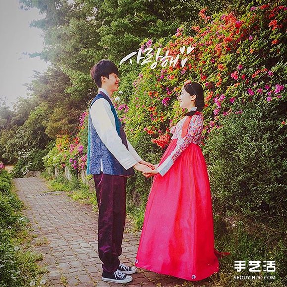 韓式肉麻情侶照相姿勢 韓國情侶攝影姿勢圖片 -  itrip.net.cn