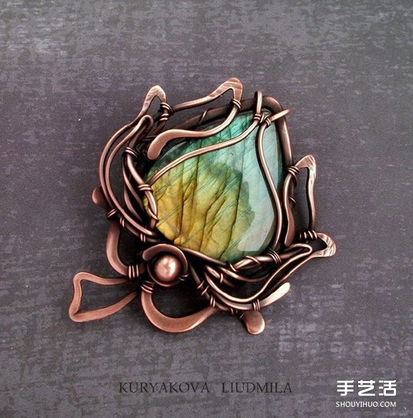 美輪美奐的金屬絲繞線飾品 輕易俘獲女生的心 -  itrip.net.cn