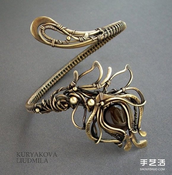 美輪美奐的金屬絲繞線飾品 輕易俘獲女生的心 -  itrip.net.cn